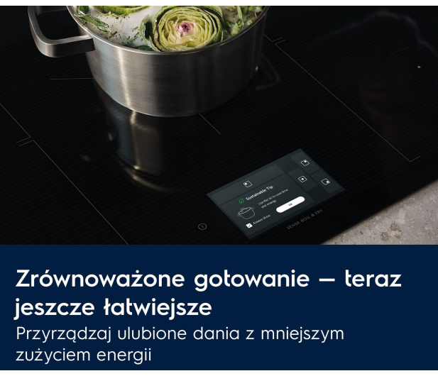 Płyta indukcyjna Electrolux EIS62453 SenseBoil Hob2Hood Bridge Czarny - 1256663 - zdjęcie 8